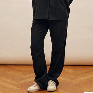 Djerf Avenue On The Go Pants Ash Black